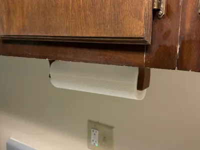 Under-cabinet Paper Towel Holder