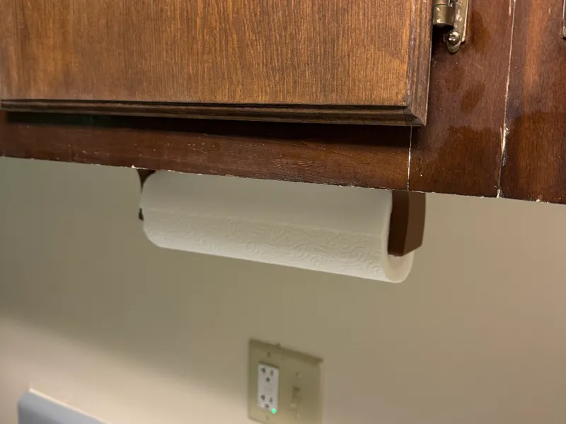 Under-cabinet Paper Towel Holder