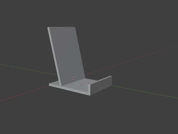 Support téléphone minimaliste