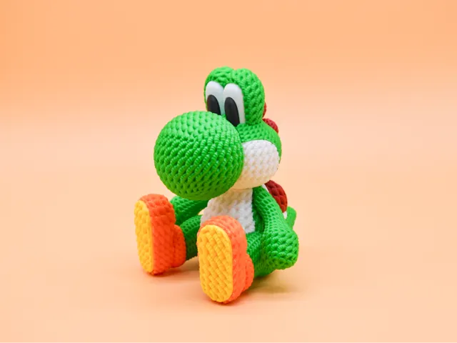 Crochet Yoshi NO AMS REQUIRED