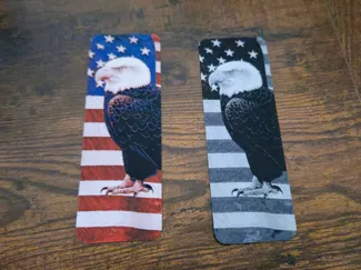 American Flag Eagle Bookmark