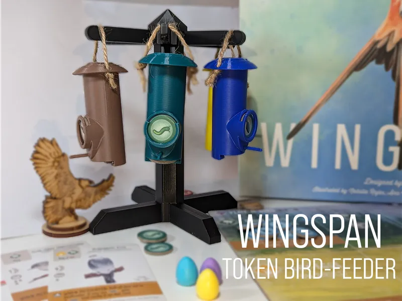 Wingspan Bird-feeder Token Dispenser
