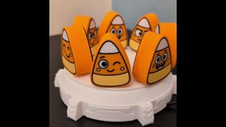 Candy Corn Clicky Fidget - 2 sided