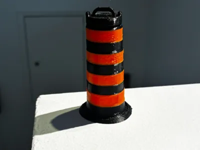 Traffic Cone in Toronto Canada