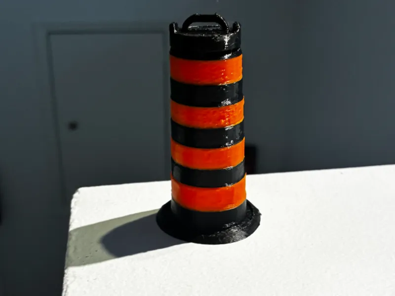 Traffic Cone in Toronto Canada
