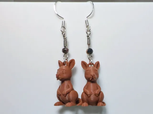 Kangaroo Earrings