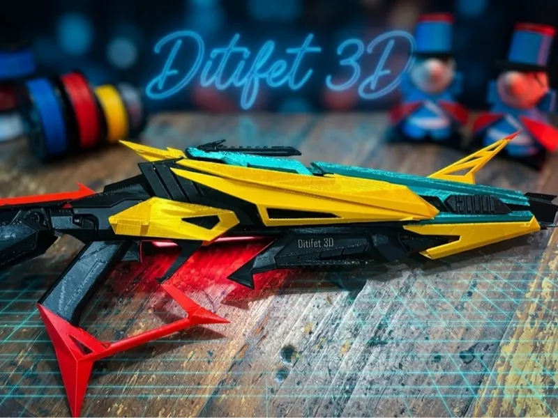 COD Style Sci-Fi Blaster: Vanguard Edition