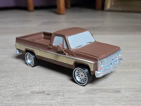 Modelo para impresión 3D: Vintage American Truck / Multi parts — referencia de MakerWorld
