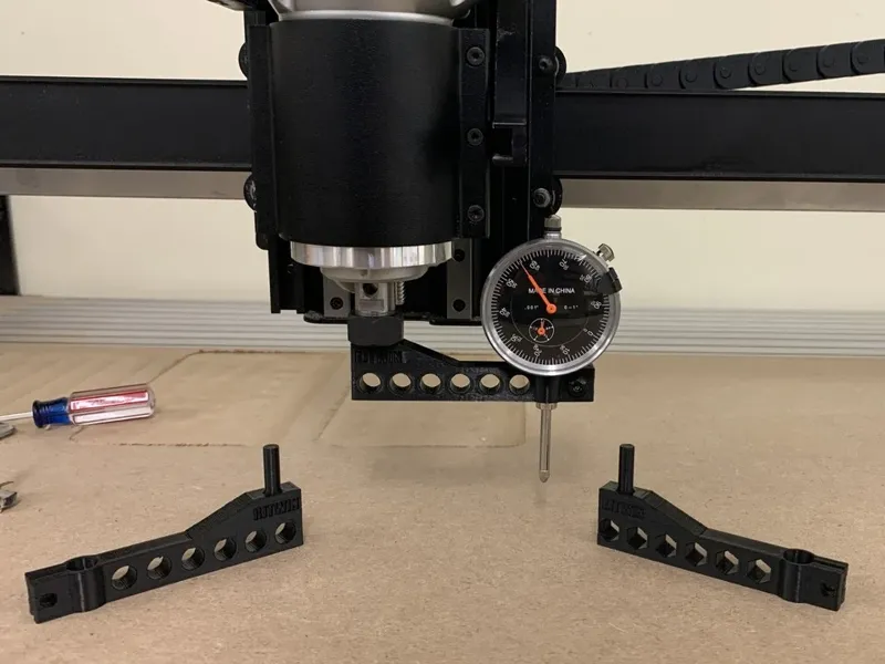 X-Carve 1/4" CNC Dial Indicator Tramming Mount