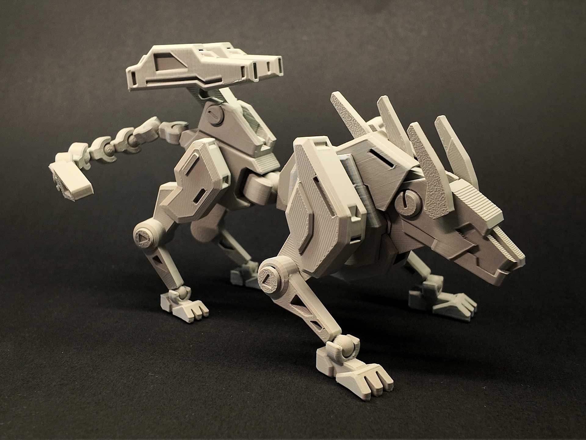 Miniatura 2 do modelo 3D 「 拾荒者公会」寻猎犬|适配Dummy 13小比例兵人