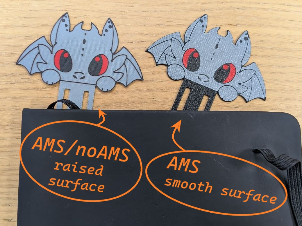 Toothless dragon bookmark