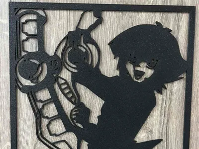 Yu-Gi-Oh Jaden Wall Art