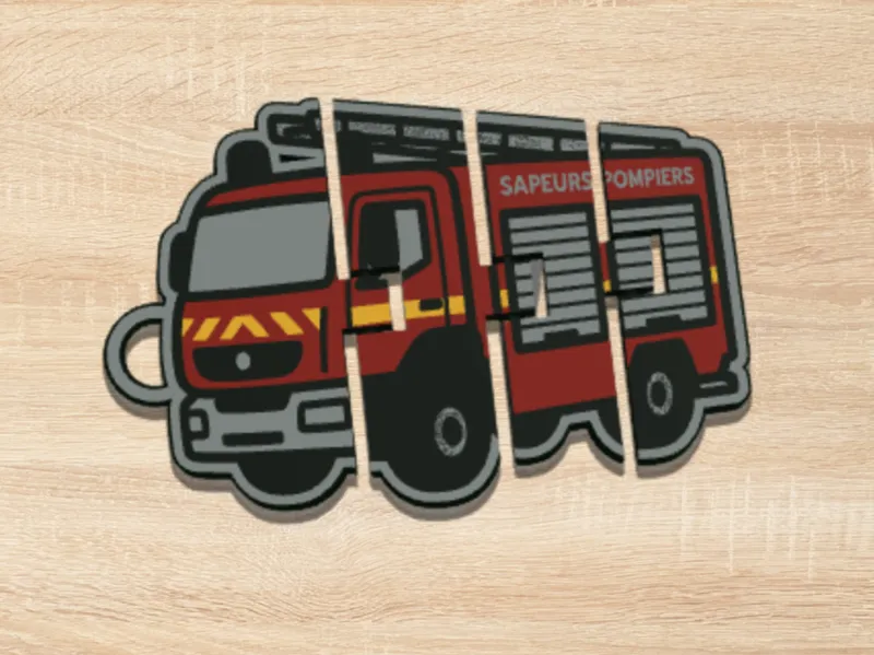 Flexi camion pompier Français