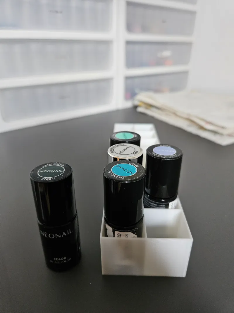 Box for Neonail Laquer Flask / Nailart, Naildesign