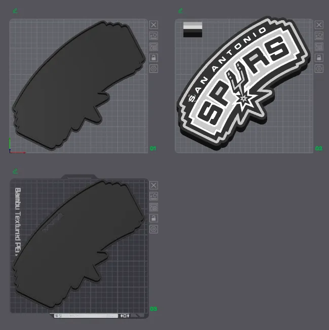 San Antonio Spurs Light Box