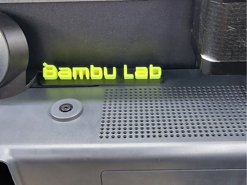 Bambu Lab lettering