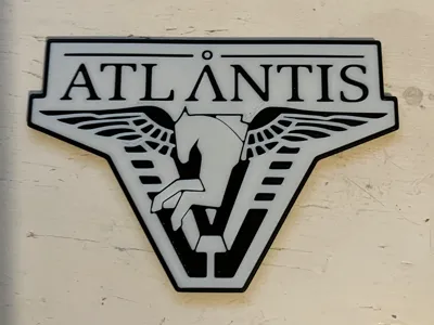 Stargate Atlantis Badge for Thor Hammers