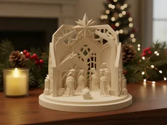 Nativity Scene Ornament
