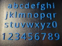Alphabet et chiffres pour créations DIY — photo 2
