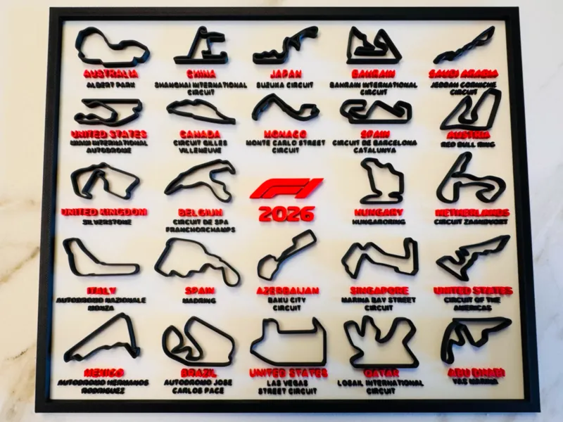 2026 Formula 1 Calendar