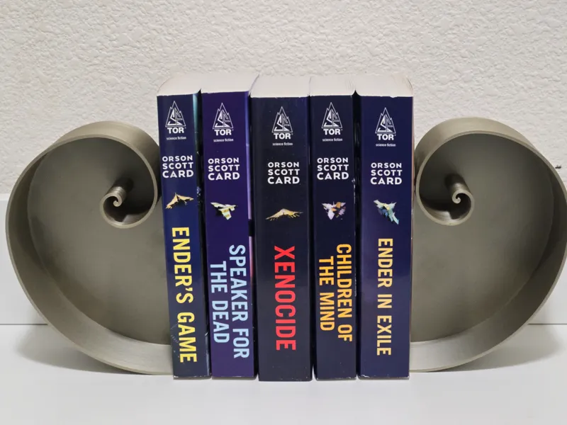Golden Spiral Bookends