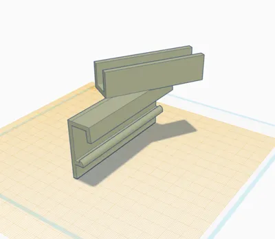 Ikea KLIPSK table portable monitor stand