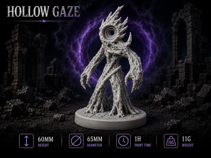 Hollow Gaze – Breach Creature Miniature
