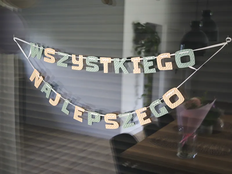 Napis WSZYSTKIEGO NAJLEPSZEGO