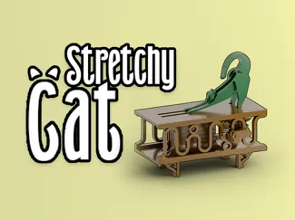Stretchy Cat Automaton