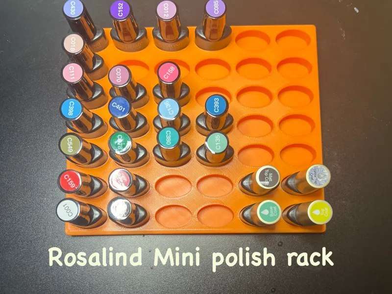Rack for Rosalind Mini Nail .15 bottles only