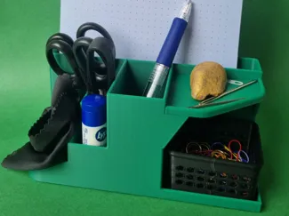 Desk Organizser for multiple objects with shelf