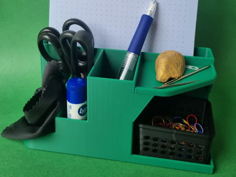 Desk Organizser for multiple objects with shelf