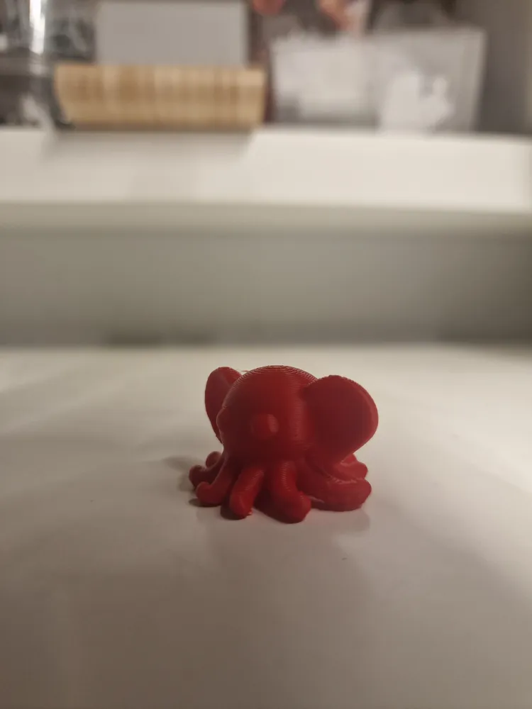 Dumbo Octopus Color Mini Dumbo octopus Fidget - Micro Zoo - Free 3D Print Model - MakerWorld