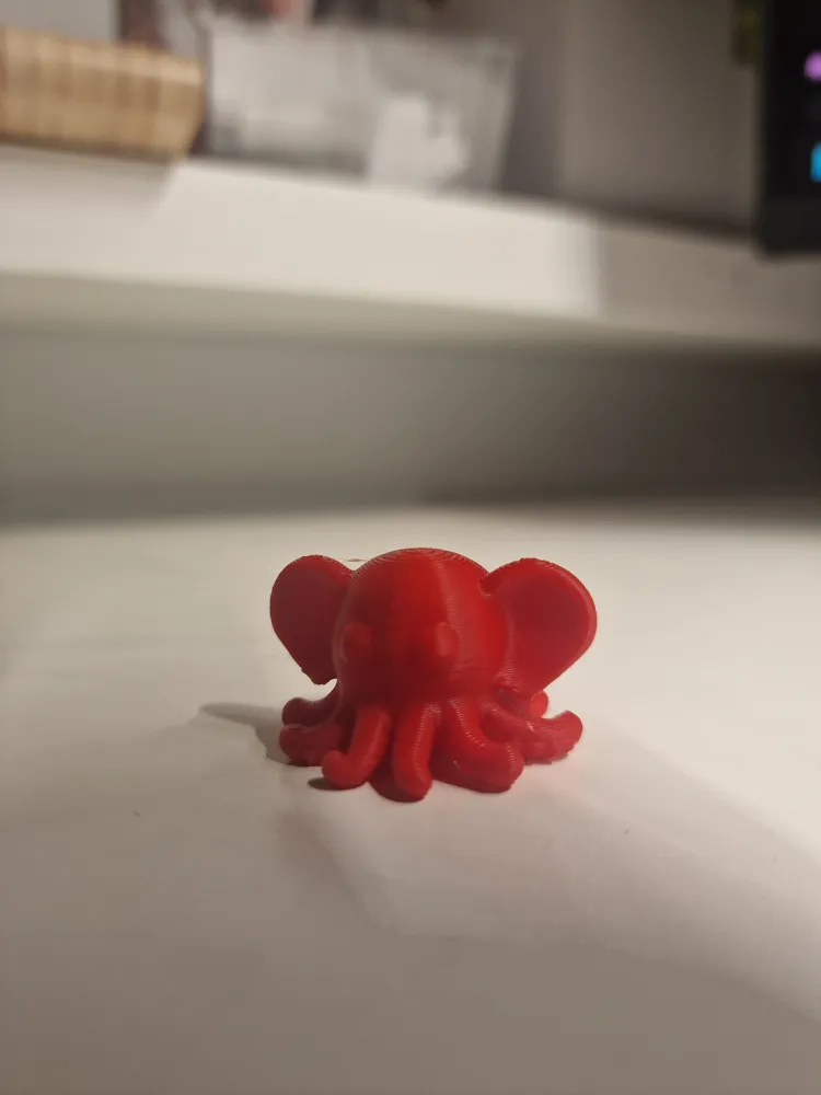 Dumbo Octopus Color Mini Dumbo octopus Fidget - Micro Zoo - Free 3D Print Model - MakerWorld