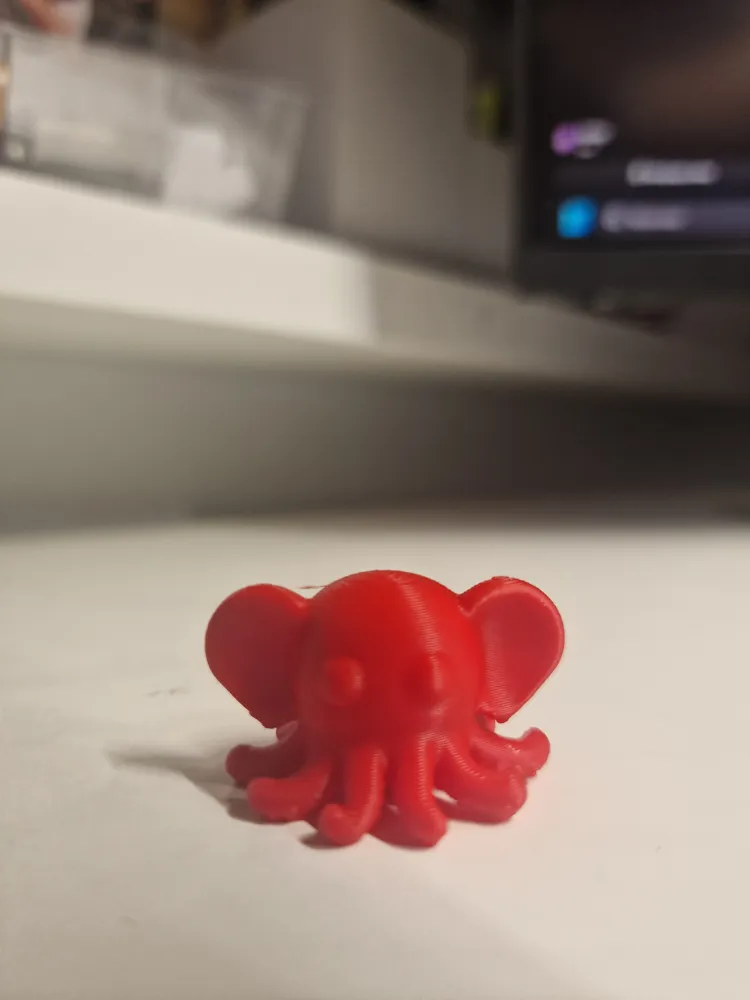 Dumbo Octopus Color Mini Dumbo octopus Fidget - Micro Zoo - Free 3D Print Model - MakerWorld