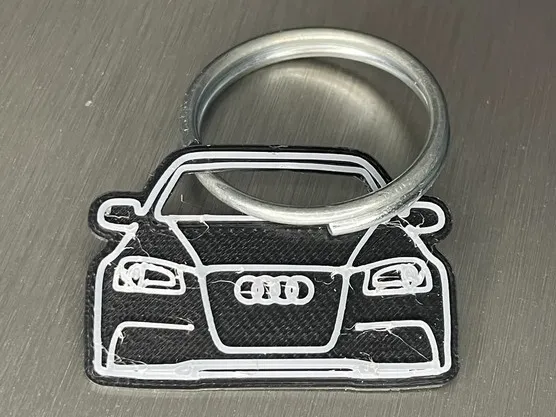 Audi A3 Front Schlüsselanhänger