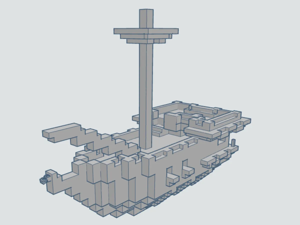 Vaisseau de l'End Minecraft