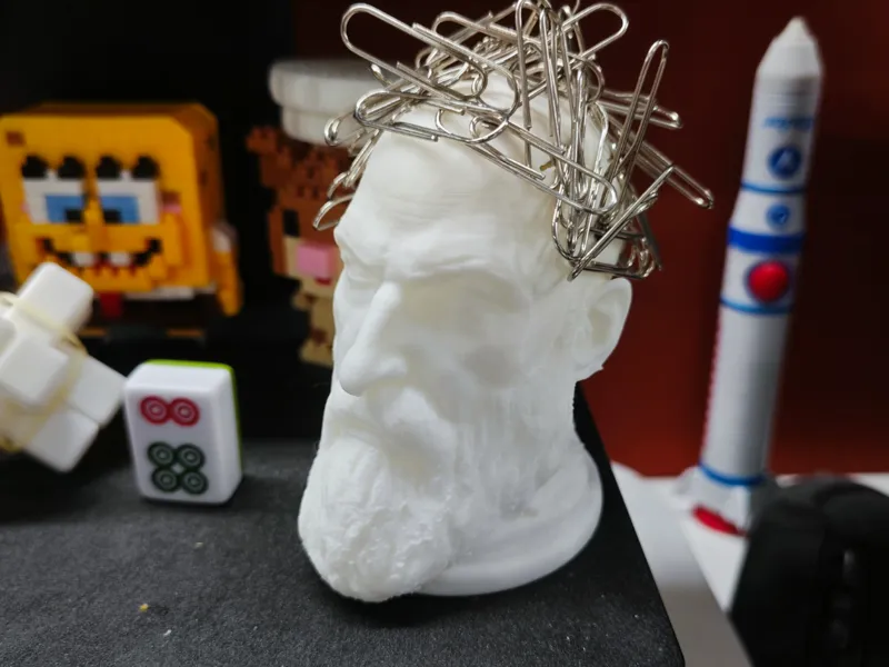 Paper clip storage