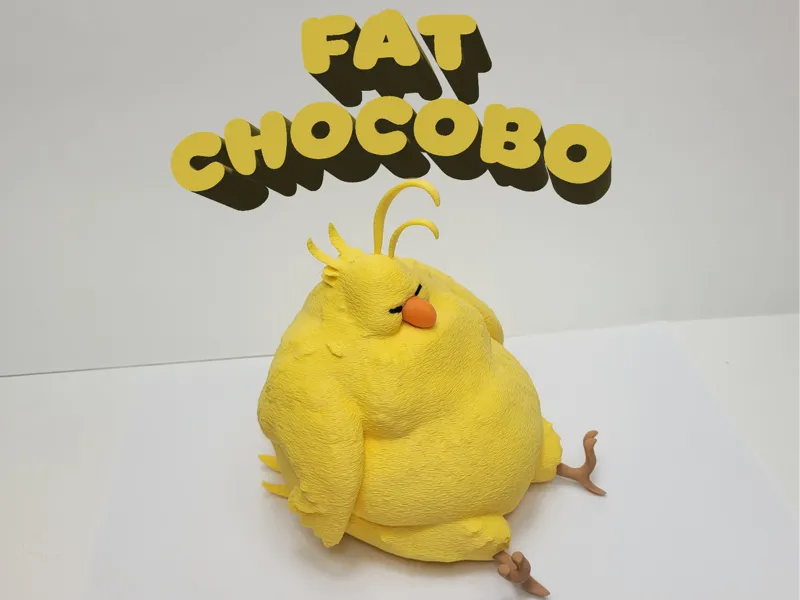 Fat chocobo FFVII Remake