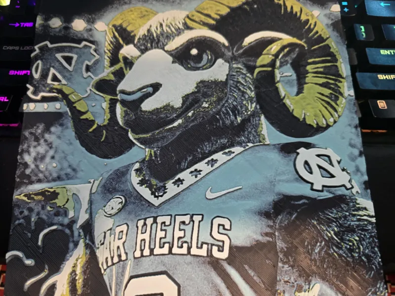 Carolina Tarheels Mascot
