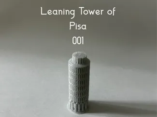 Leaning Tower of Pisa v 001