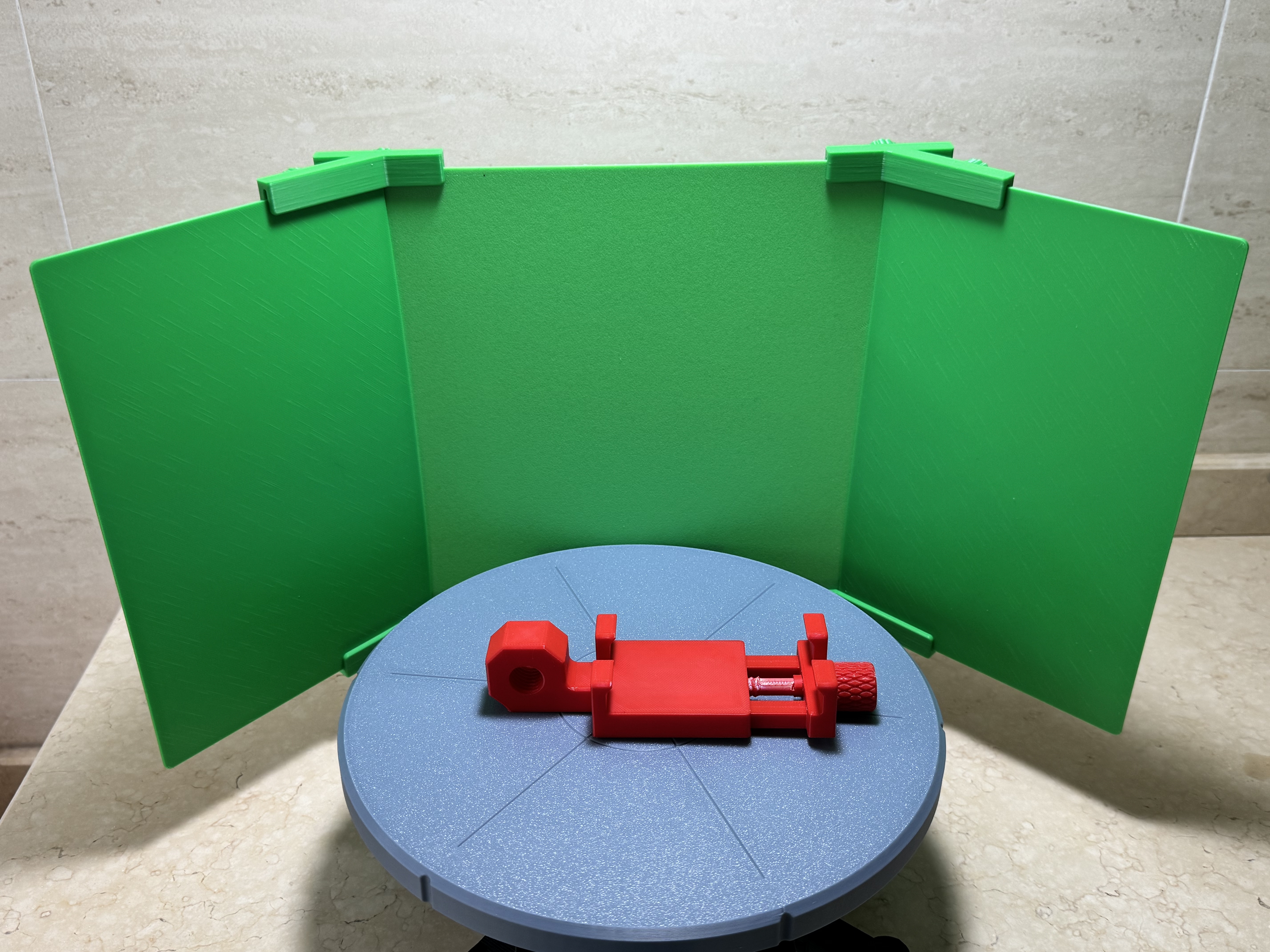 Miniatura 1 do modelo 3D 全3D打印360°摄影台
