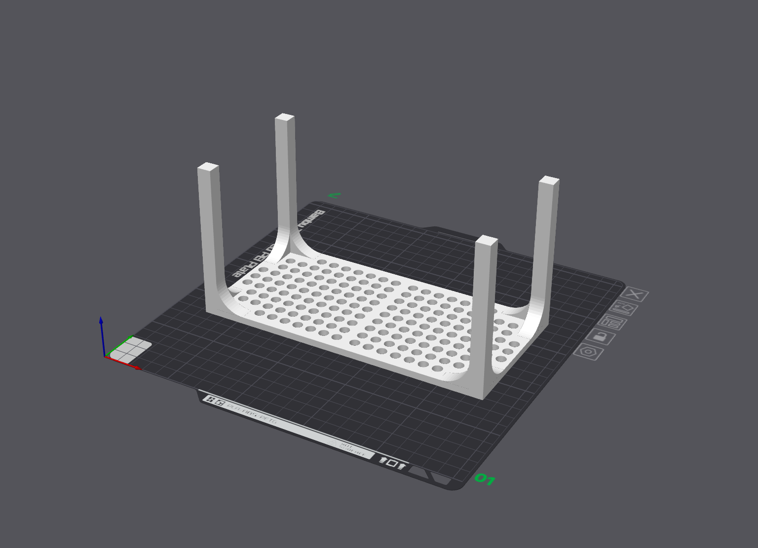 Miniatura 2 do modelo 3D Simple Cabinet Shelf