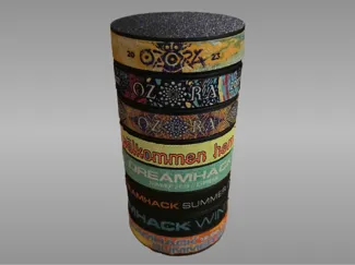 Festival Wristband Display