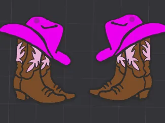Cowgirl Earrings