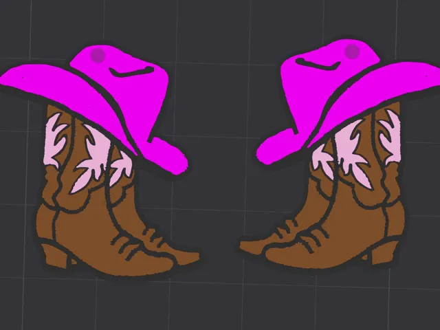 Cowgirl Earrings