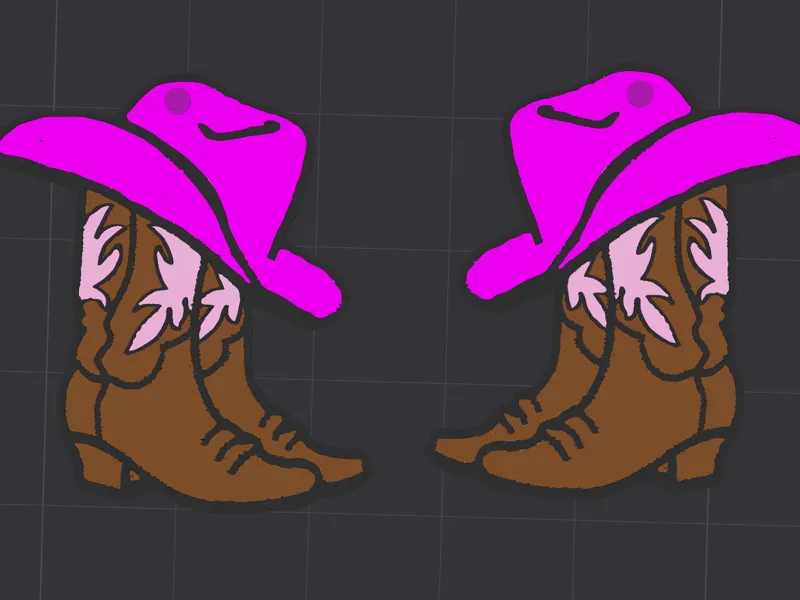 Cowgirl Earrings