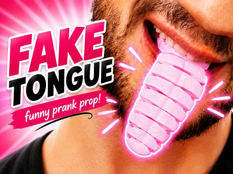 Fake Tongue Prop