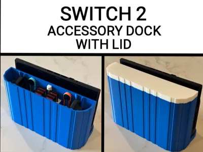 Switch 2 Dock with Accessory Storage