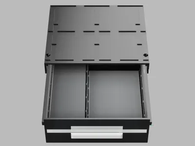 Magnetic Desk Underside Drawer